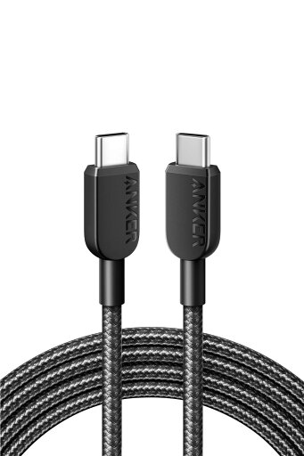 310 高耐久ナイロン USB-C & USB-Cケーブル 60W USB PD対応 MacBook Pro iPad Pro iPad Air 4 Galaxy S23 Pixel LG 他対応 (1.8m ブラック) 310 高耐久ナイロン USB-C & USB-Cケーブル 60W USB PD対応 MacBook Pro iPad Pro iPad Air 4 Galaxy S23 Pixel LG 他対応 (1.8m ブラック)