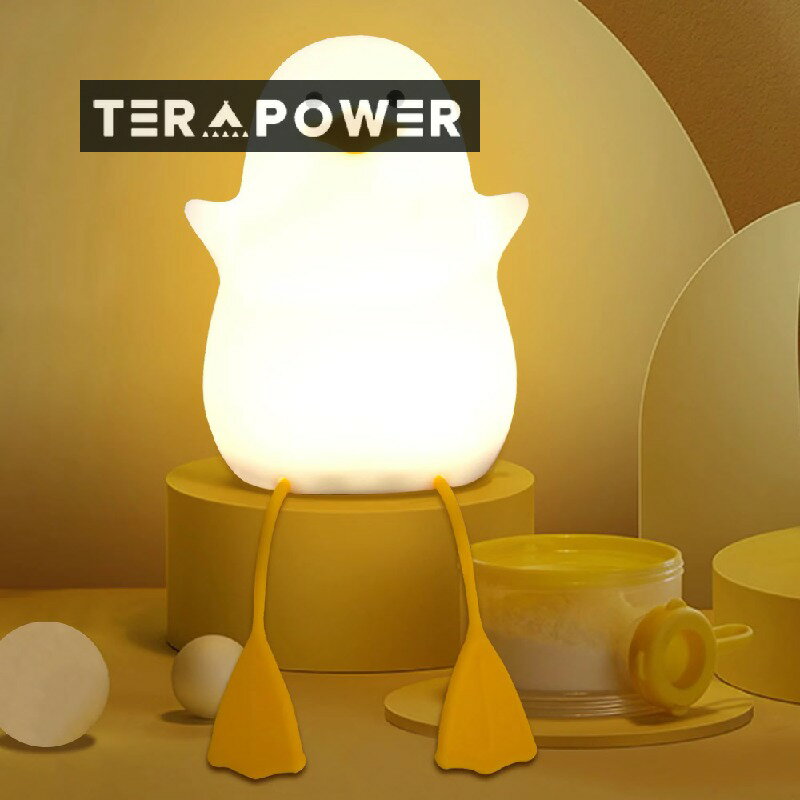 ナイトライト ベッドサイドランプ アヒル LEDライト 授乳ライト タイマ設定 かわいい 調光 プニプニ テーブルランプ 夜間ライト プレゼント 枕元 USB 充電 安全ABS+シリコン製 間接照明3