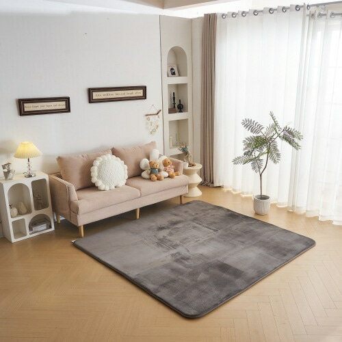 ホットカーペット ラグ 低反発 はっ水 ラグマット 極厚20mm 抗菌防臭 200×250cm