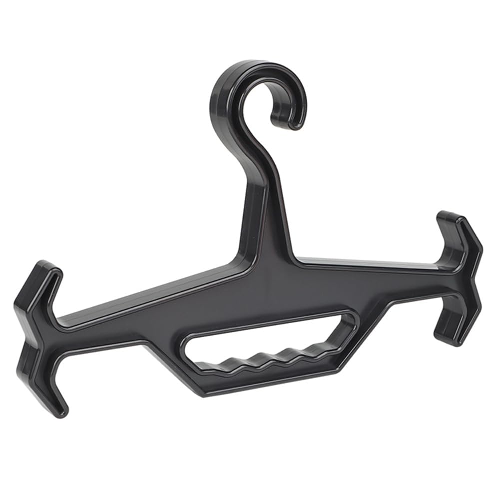 ヘビーデューティハンガー ベスト用 ウェットスーツハンガー サバイバル機器収納オーガナイザー ブラッ..