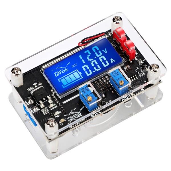 電圧昇圧コンバーター DC‐DC 6-30V から 7-32V 5A 60w 調整可能 5V 12V 24V 電圧レギュレーター LCD電
