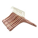 ハンガー 木製 シダー 高級天然シダーハンガー 10本セット 幅約39.5cm 女性用 幅広 肩紐 ブティックハンガー レッドシダー シダーハンガー 防虫 消臭 防臭 除湿 吸湿 天然 無垢材 おしゃれ コート ダウン スーツ 型崩れ防止 滑り落ち防止