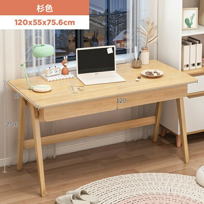 オフィスデスクデスクデスクトップシンプルなホームベッドルーム学生ライティングスタディ日本語実用的な小さなテーブルコンピュータデスクと椅子