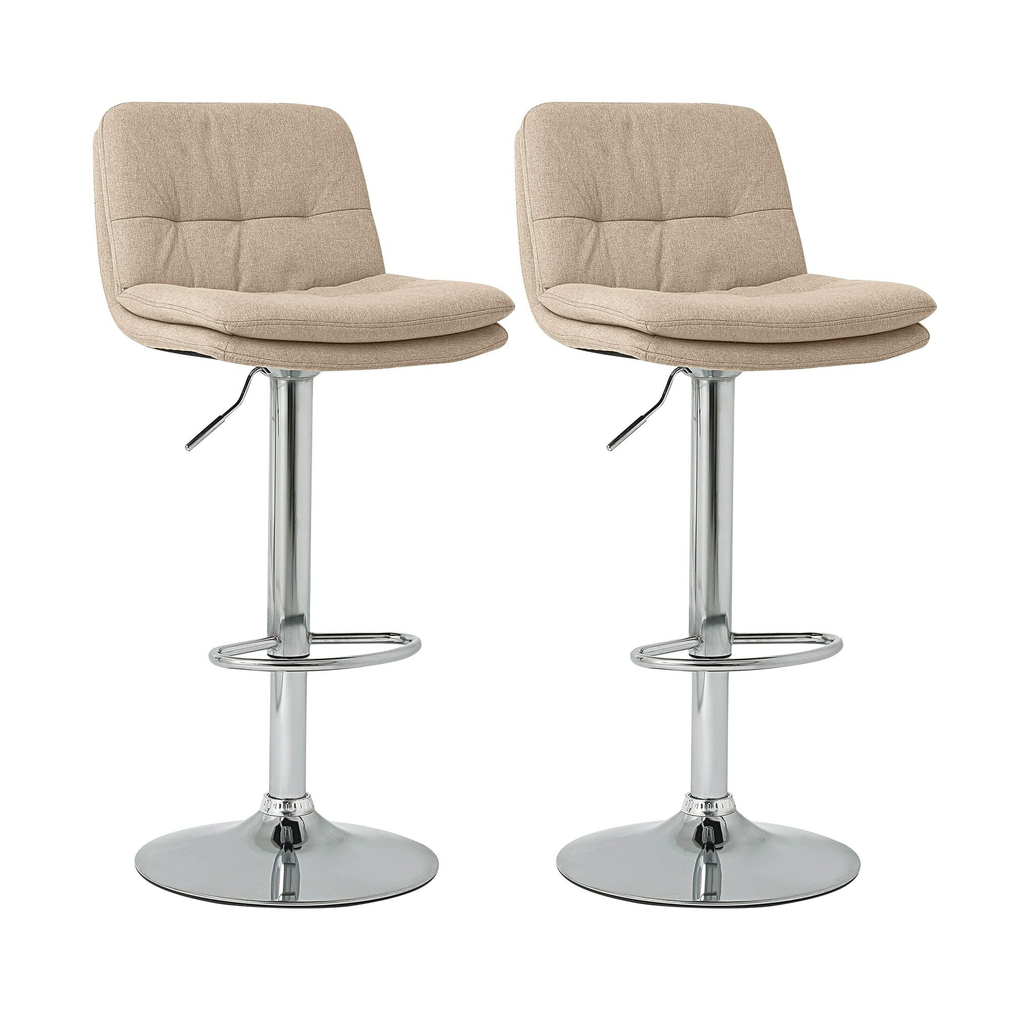 カウンターチェア 2脚セット 背もたれ付き 北欧 モダンスタイル バーチェア ハイスツール おしゃれ 回転式 昇降式 カフェ風 イス カウンタースツール