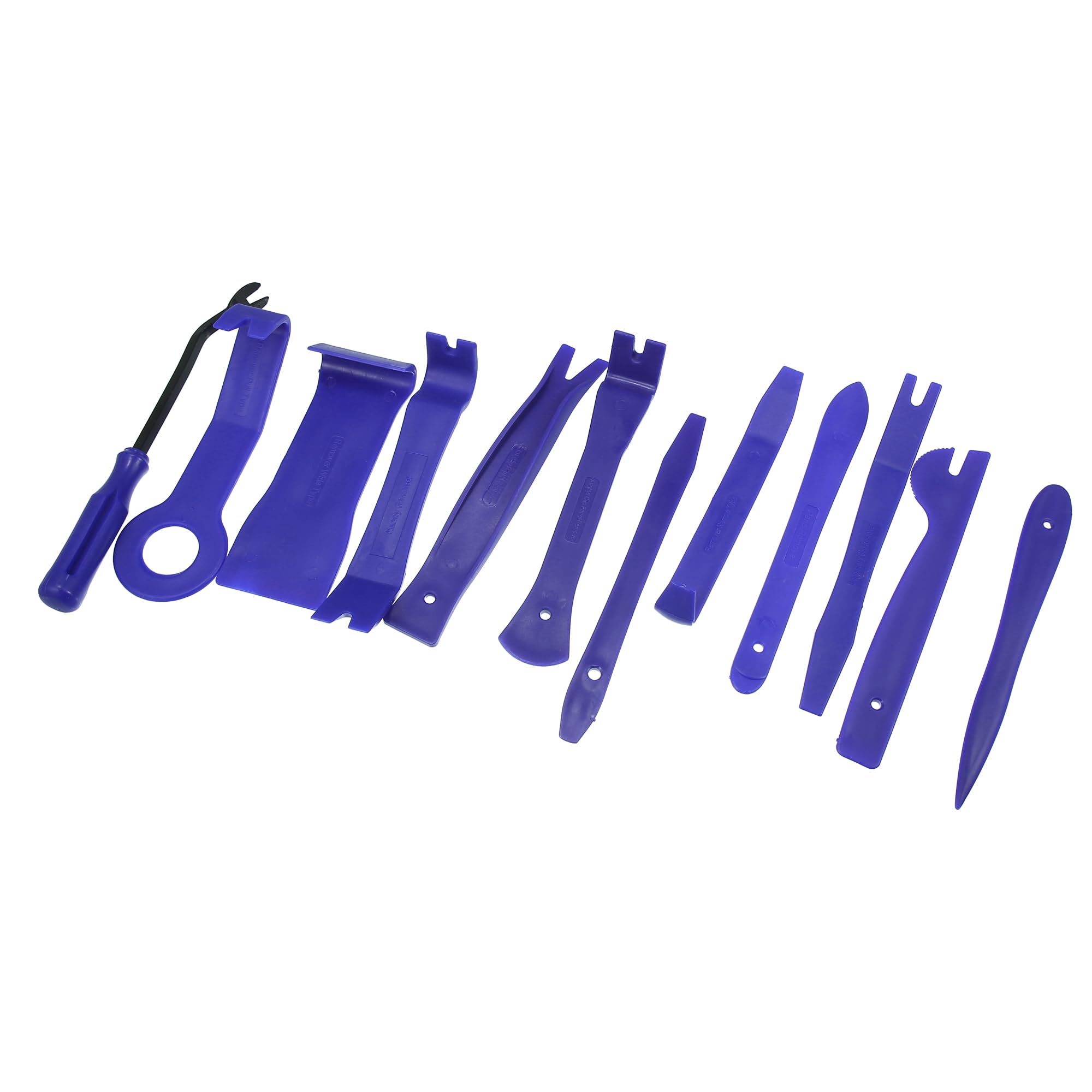 T 除去ツール ブルー ツーリング パネル取り外しツール キット カーオーディオ内装用 セット 12個入り