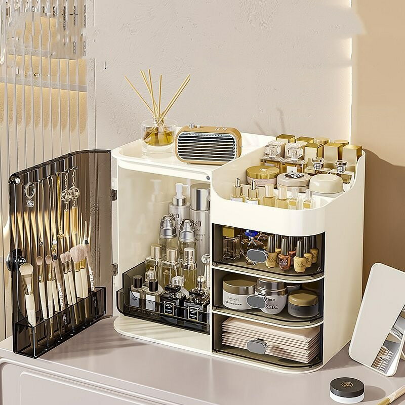 ハイエンド 引き出し式 口紅 クリア 物を置き 収納 ボックス 防塵 大容量 スキンケア用品 整理し 4色 収納ケース