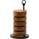 天然木のヴィンテージな動く小物入れ 北欧 ナチュラル 収納家具 リビング
