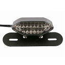 テールランプ バイク 12V モーターサイクル 一体型ブレーキ テールライト 3色 LEDターンシグナル ナンバープレート ブラケット バイク テールランプ(2)