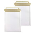 厚紙封筒 ビジネス封筒 (20枚、白い、A5サイズ、高24.5cm 幅19cm) ビジネスレターケース宅配袋超厚