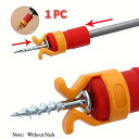 1pc ネジフィクサーホルダー - 木工、大工、ドリルネジ用ユニバーサル固定治具セット - プラスチックネジフィクサーフィクスチャ - 必須ツール