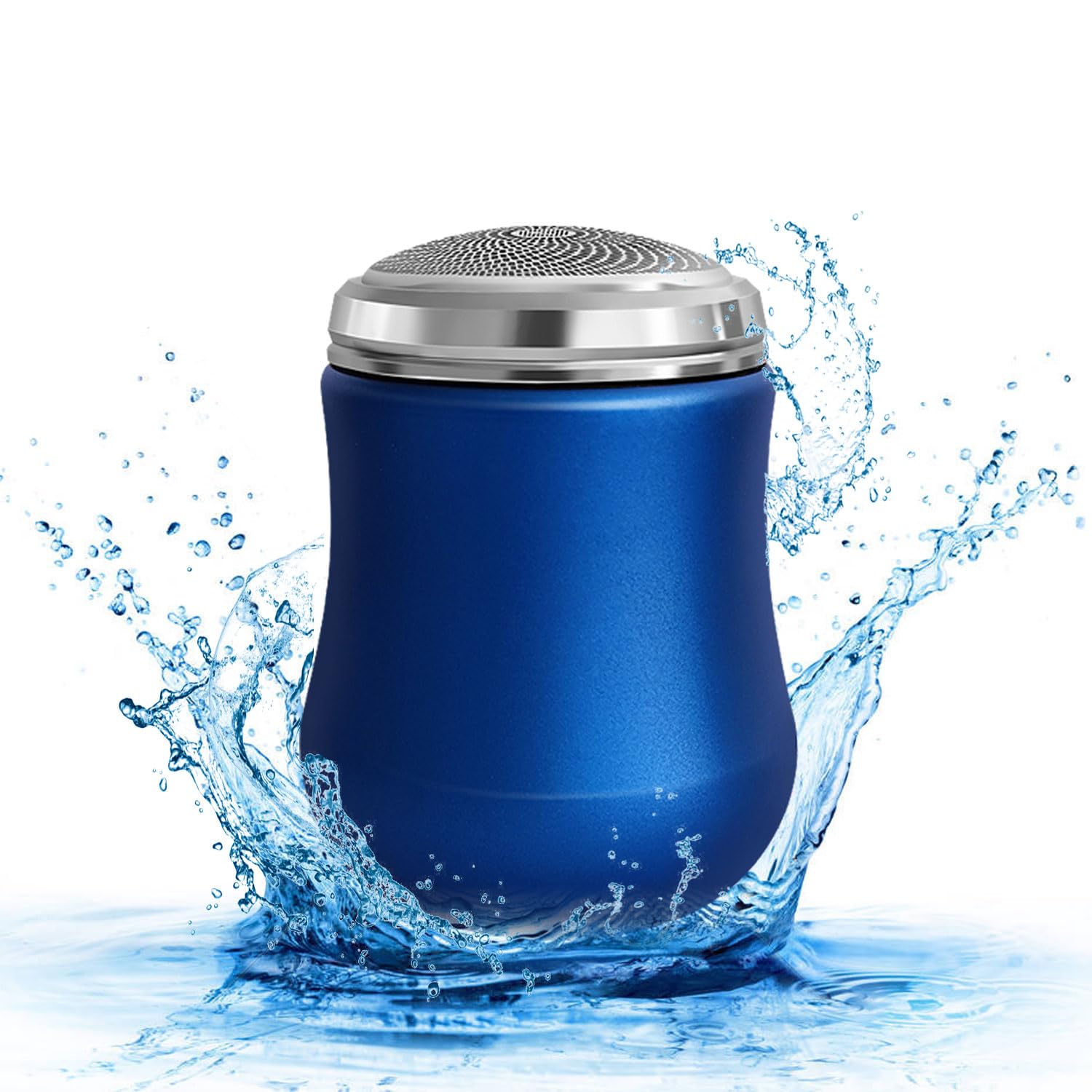 電気シェーバー 小型電気シェーバー ミニシェーバー 6枚刃 回転式 IPX7防水 水洗い可 乾湿両用 お風呂..