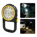 グッド・グッズ 実用新案登録 20W LED 充電式 作業灯 照明 ライト スマホ充電 無階調整ハンドル 駐車場 ガレージ 倉庫 BBQ 屋外作業 野外 工事用...
