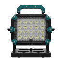 LED投光器 マッチングファイターV18 100W 10000lm 作業灯 18V リチウムイオンバッテリー バッテリー着脱式 昼光色 ポータブル ワークライト...