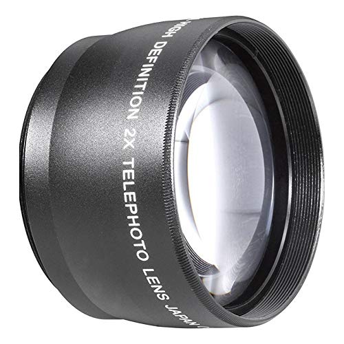 55mm2X望遠レンズテレコンバーター 18-55mm用