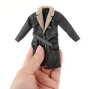 1:12 トレンチコートカジュアル男性女性兵士フィギュアドレスアップ人形モデル