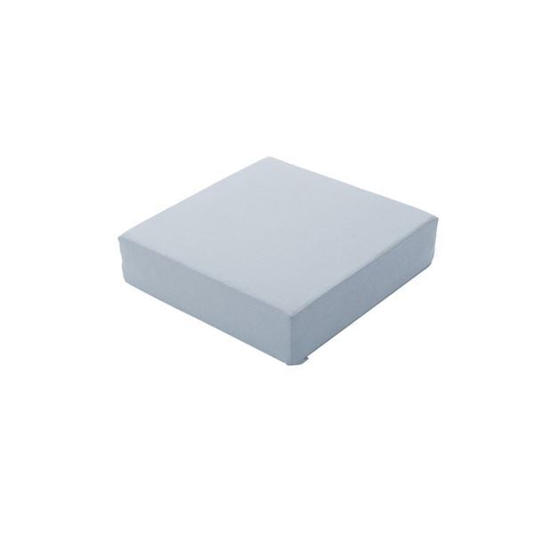 ブロックソファ（中） 60x60cm LBL[ライトブルー]