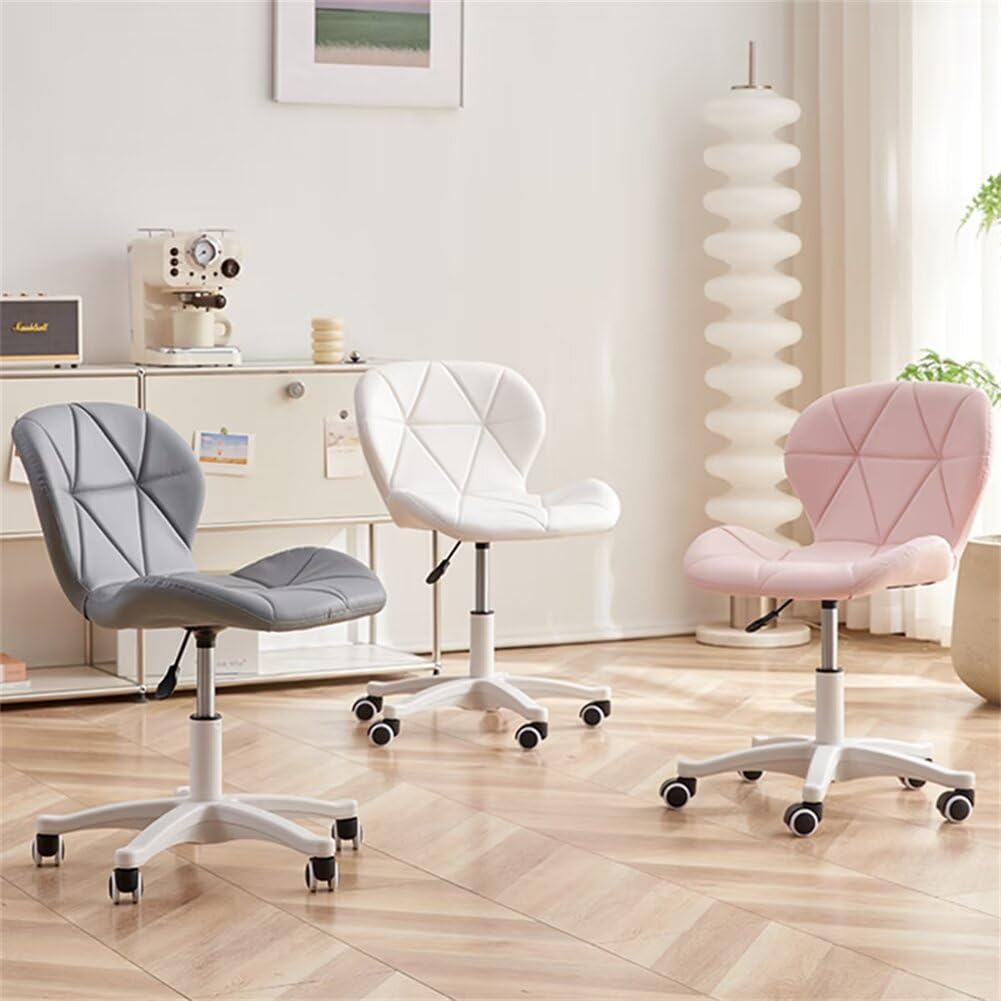 オフィスチェア 回転椅子 昇降椅子 デスクチェア パソコンチェア ダイニングチェア 360度回転 昇降機能付き 背もたれ付き コンパクト おしゃれ [2]