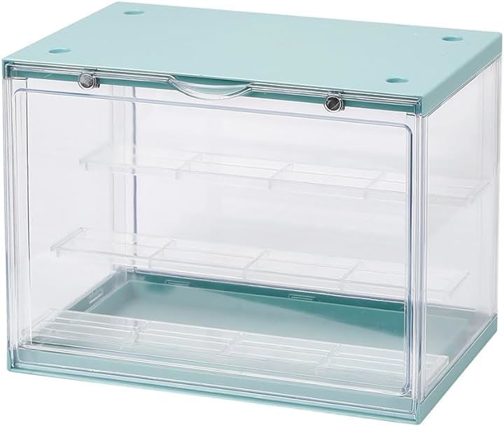 アクリルボックス 収納ボックス コレクションケース アクリルケース 緑( グリーン)