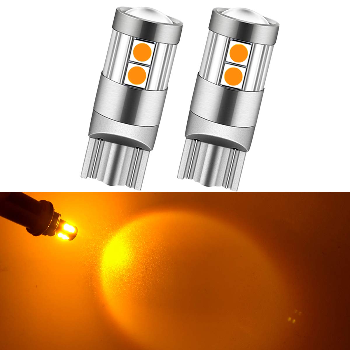 T10 LED  󥻥顼¢ ָб 93030å12V-24V /Х ݥ ʥС/롼 /...