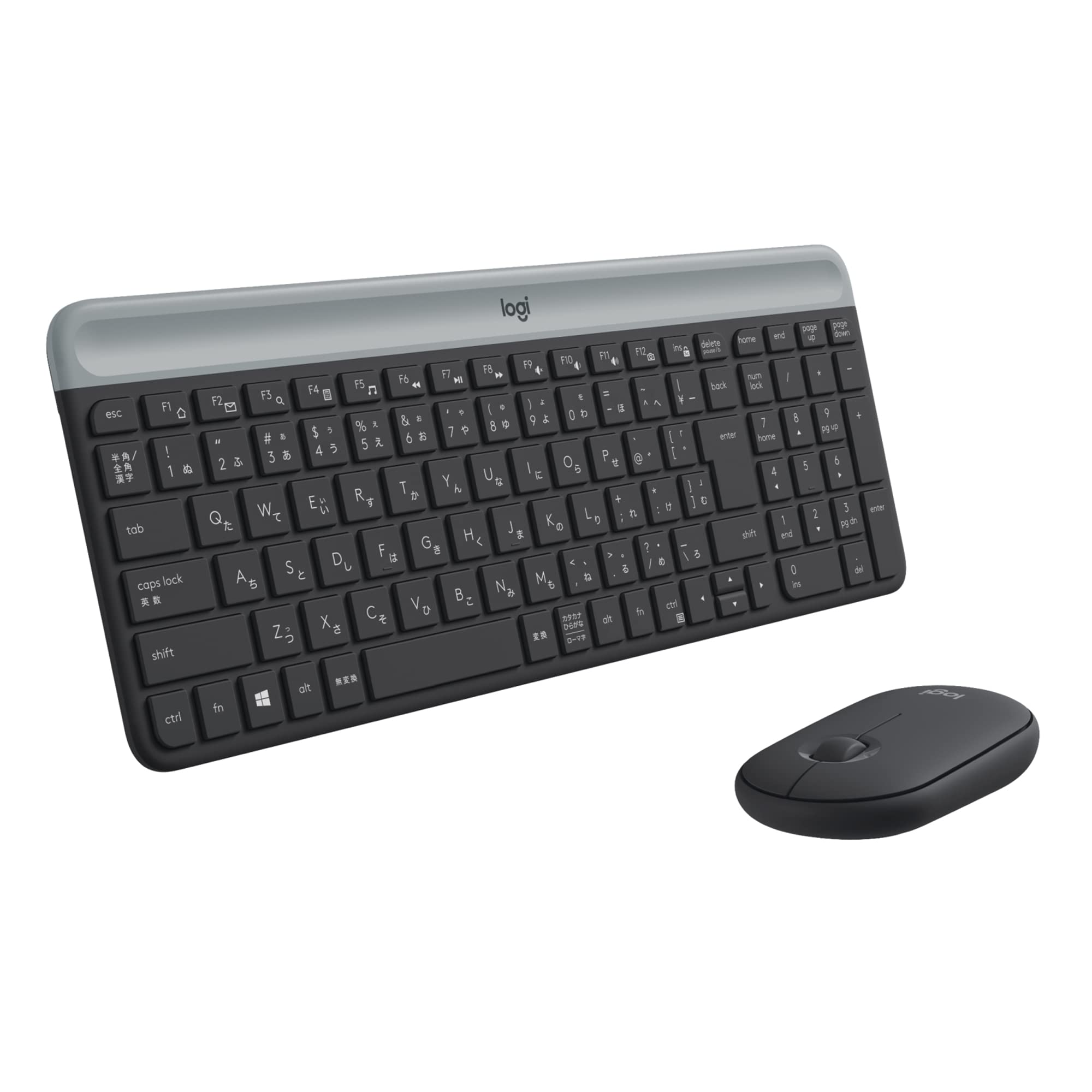 (ロジクール) 静音 ワイヤレスマウス キーボード セット MK470OW オフホワイト 薄型 USB接続 小型 ワイヤレス マウス ワイヤレスキーボード 薄型 テンキー 無線