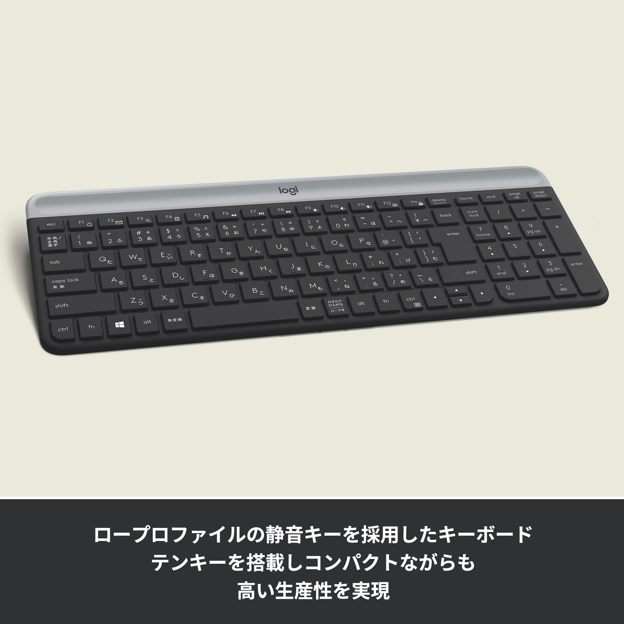 【中古】【非常に良い】ロジクール ワイヤレスマウス キーボード セット 無線 ワイヤレスコンボ MK270 [ M185 + K270 ] i8my1cf