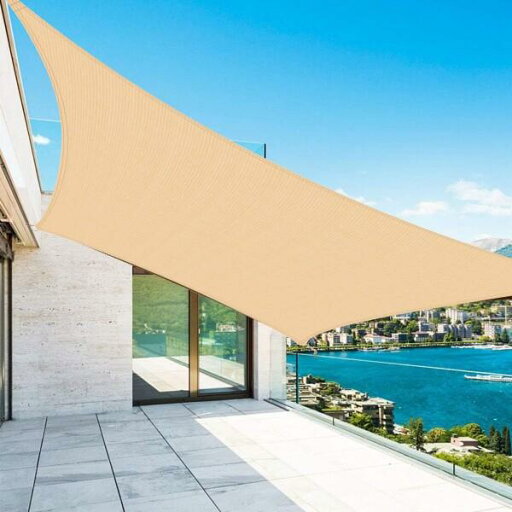 「日除けシェード ベランダ」300x300cm 屋外用、サンシェード、バルコニーサンシェー 「日除けシェード ベランダ」300x300cm 屋外用、サンシェード、バルコニーサンシェー