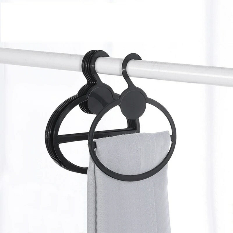 のスカーフホルダー,リング付きサークルコート,多機能ディスプレイ,オーガナイザーホルダー,省スペース,20個