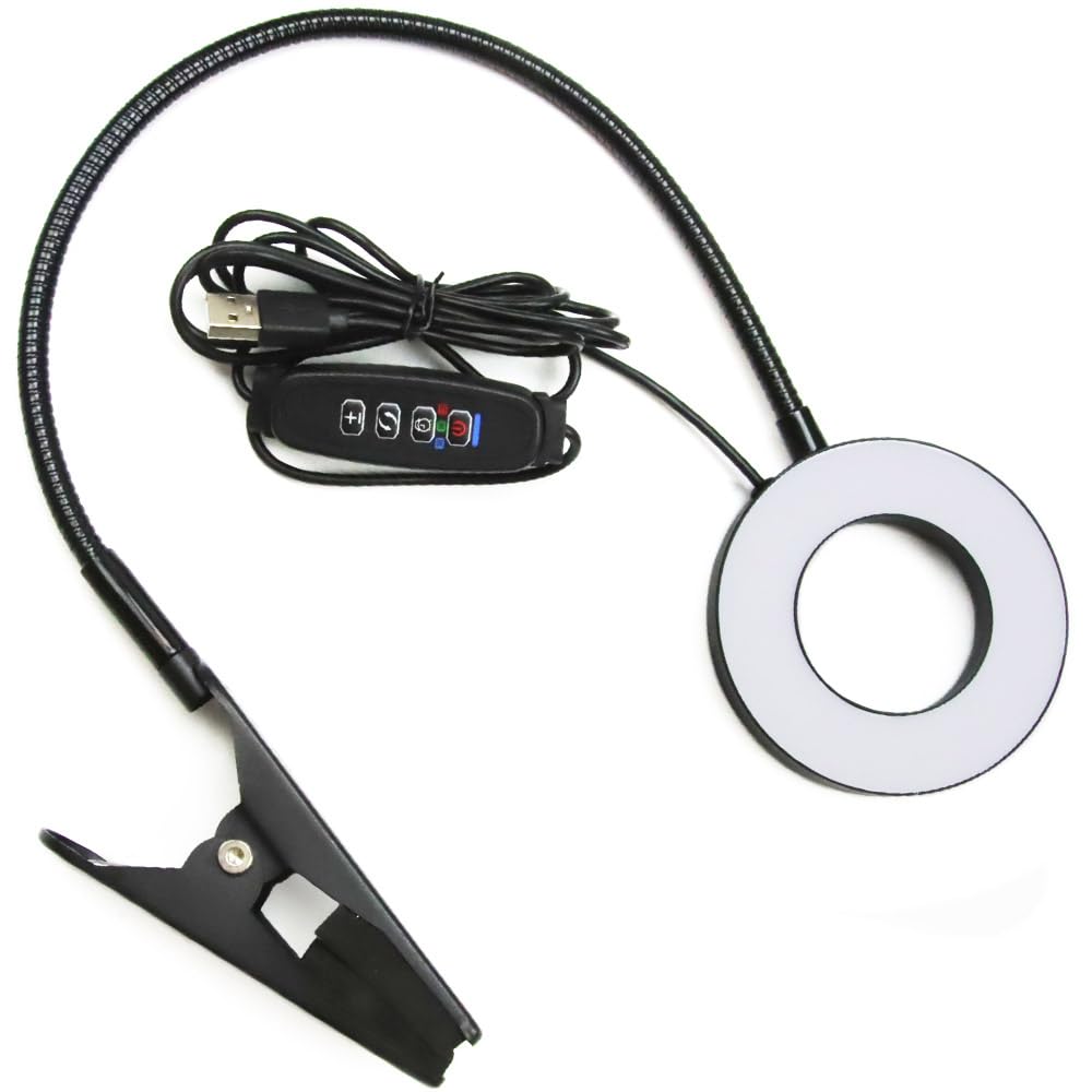 (トクトヨ) 植物育成ライト クリップ式 調光可能 LED 植物育成ランプ フルスペクトル 観葉植物用ライト..