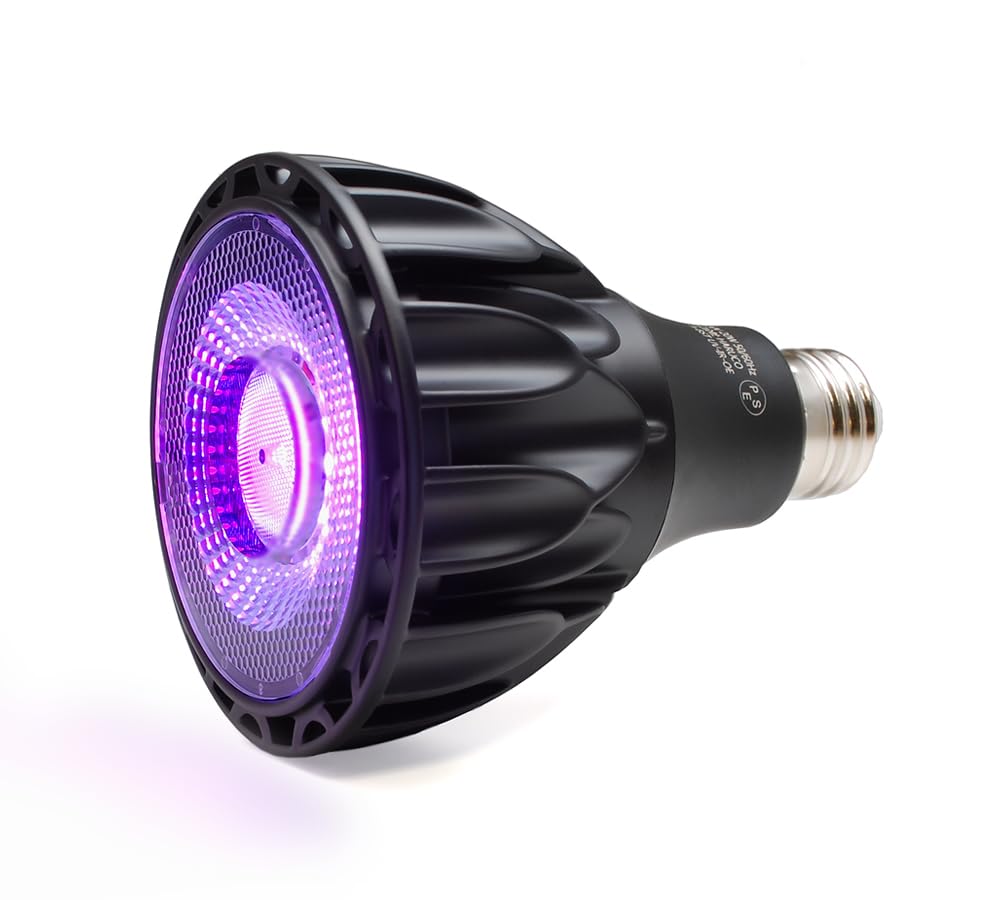 植物育成LEDライト 白色系 （広角レンズ付）