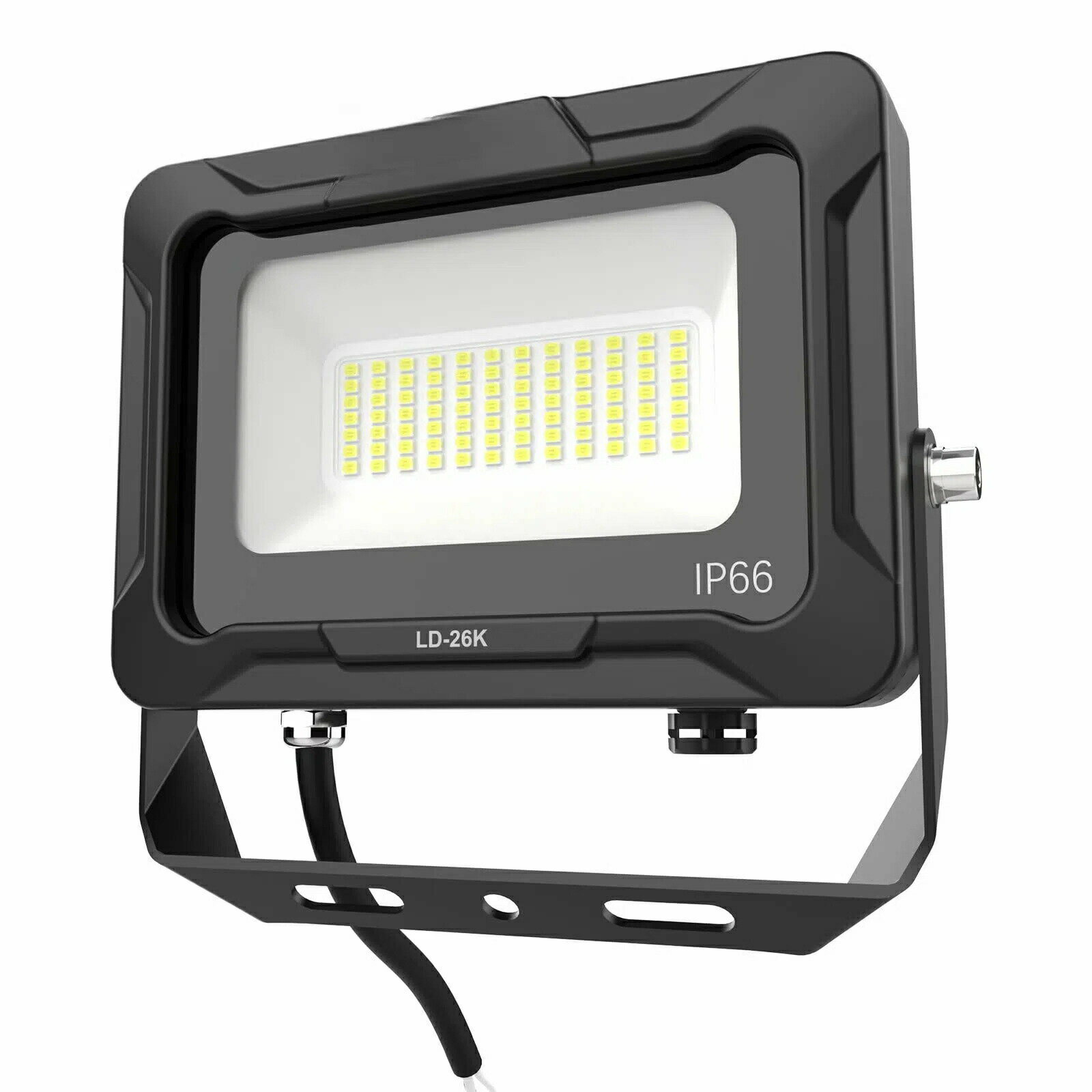 20W 約3000lm 5000K 昼白色 投光器 屋外常設 IP66 防水 広範囲 耐熱 ledライト ワークライト 高輝度 省エネ 120°広角照明 フラッ...