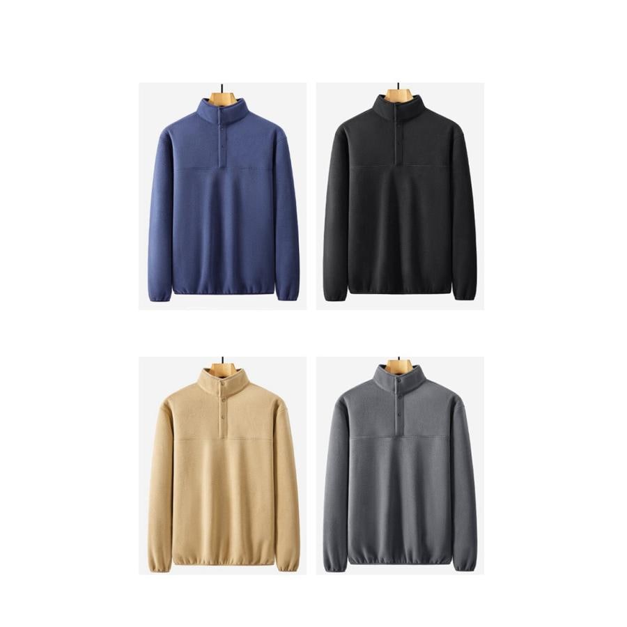 メンズ ハイネックトレーナー Point10倍! 裏起毛 プルオーバーパーカー ゴルフウェア スウェットト 暖..