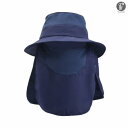 サファリーハット 花粉症対策 日よけ 帽子 UVカット ガーデニング 紫外線対策 折りたたみ 通気性 男女兼用 農作業