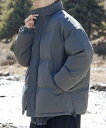 綿の服ですダウン ボリュームハイネックエコダウンジャケット WOK22WHOT06「WB ORIGINALS」 メンズ
