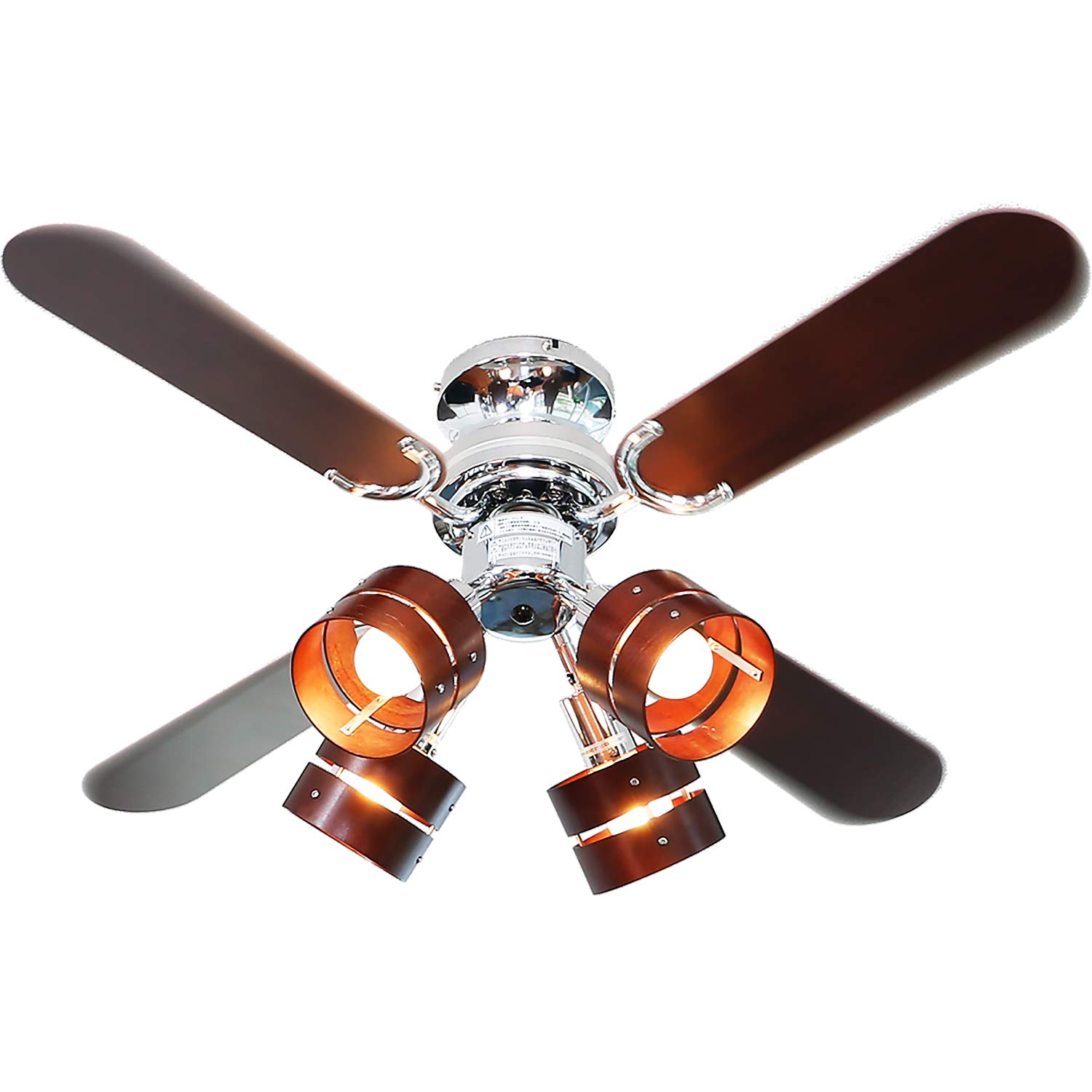 ロウヤ シーリングファンライト シーリングファン シーリングライト 照明 LED対応 おしゃれ リモコン ..