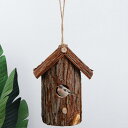 屋外の鳥のための木の巣箱の鳥の巣の鳥のコテージ26x14x22.5cm