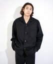 シャツ DISCOVERED ディスカバード / ECO SUEDE PAJAMA SHIRT エコスエードパジャマシャツ / DC-AW21-SH-
