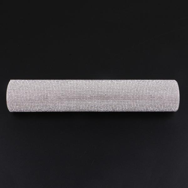 クリスタルラインストーン自己接着ステッカーシート車の電話装飾白