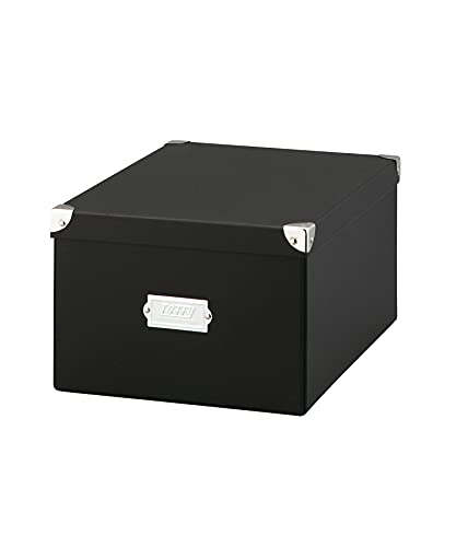 マジックボックス(L) (リッチブラック) 収納 カンタン組み立て レトロカラー おしゃれ かわいい