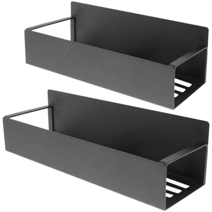 2個セット マグネット 調味料ラック 強力 スパイスラック 浴室用ラック 冷蔵庫 オーブン 洗濯機側面収..