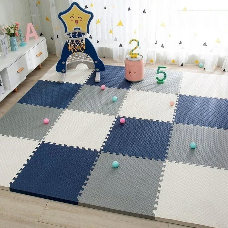 ジョイントマット 30*30cm 40枚 床暖房対応 パズルマット フロアマット プレイマット カーペット ソフト ベビーマット 赤ちゃん 防音 防水1308