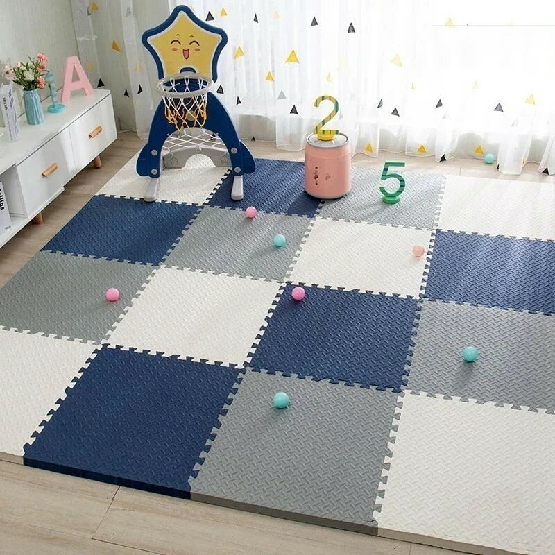 ジョイントマット 30*30cm 40枚 床暖房対応 パズルマット フロアマット プレイマット カーペット ソフト ベビーマット 赤ちゃん 防音 防水1308