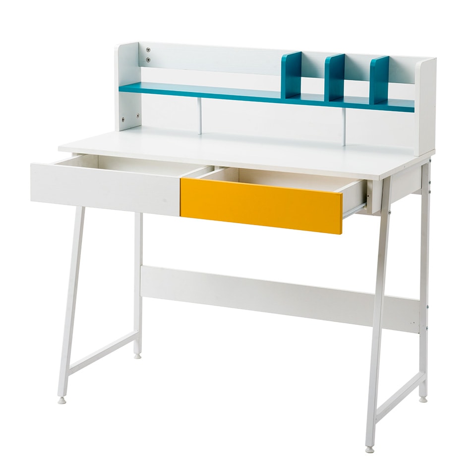 パソコンデスク 引き出し付き　収納台　ミシン台