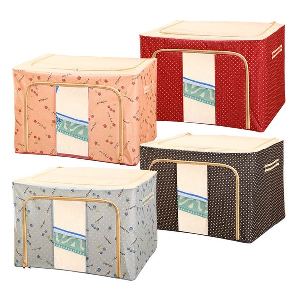 ケース 洋服収納 収納ケース 整理ボックス バッグ 衣類 布団 折り畳み 耐久性抜
