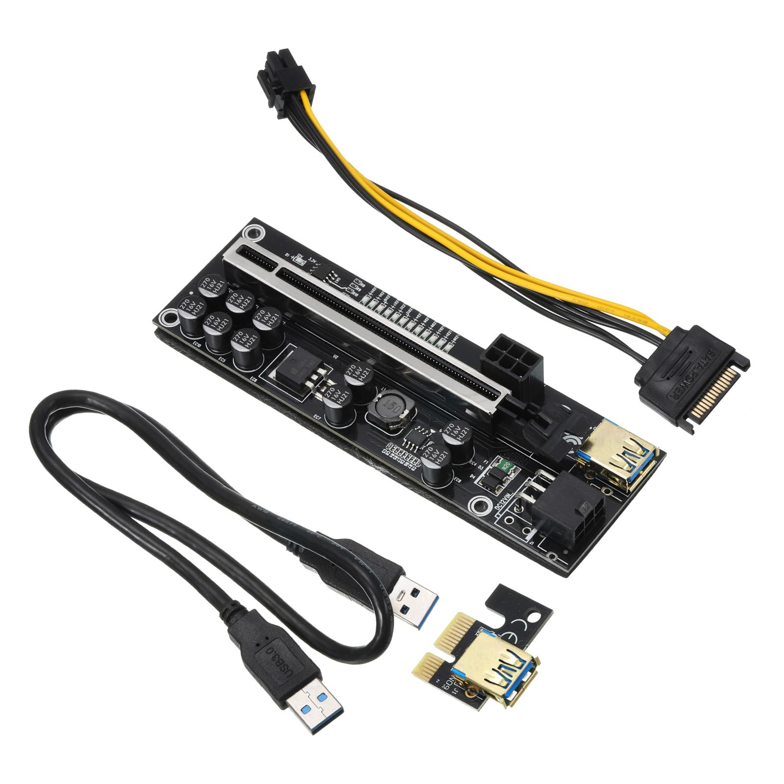 PCI-E 1X16XΥեåɥץ쥹ƥ饤ץ ѥ16AŸUs b3.0 ...