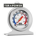 オーブン温度計 オーブンメーター ステンレス製 0-300°C 100-600℉ 料理用温度計 食べ物 温度管理 オーブンメータ ステンレス鋼 キッチン用品 (1)