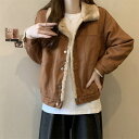 メガ割 メガ割り襟にベルベットをつけてコートを厚くした女性の冬のゆるい工装毛がふわふわした長袖保温綿服上着野球服