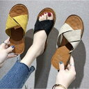 フラットサンダル セール ミュール スリッパ レディース サンダル ローヒール 歩きやすい 疲れにくい シューズ