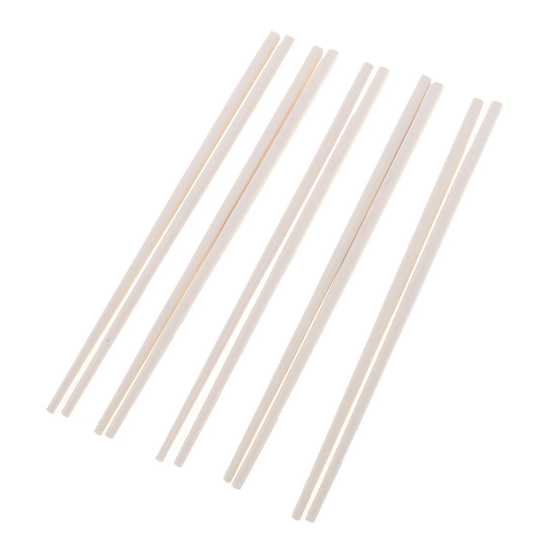 T 箸 プラスチック製箸 中国箸 オフホワイト 22cm長さ テーブルウェア 5膳いりのサムネイル