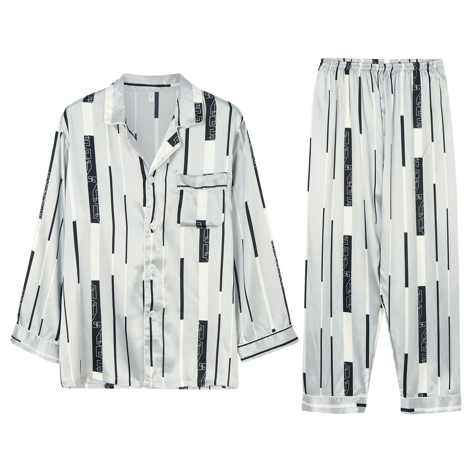 前開き パジャマ メンズ パジャマルームウェア メンズ 上下セット 柔らかい 紳士パジャマ長袖秋冬用 部屋着 メンズ ズボン 肌に優しい ルームウェア メンズ 上下セット 長袖 寝间着 前開き 便利服 秋服 春夏秋冬 男女兼用