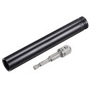 Tドライブソケットアクセサリーセット 22 mm深さ6ポイントインパクトソケット 2 M長さ 6.5 mm六角シャンクアダプター 12.5 mm(3)